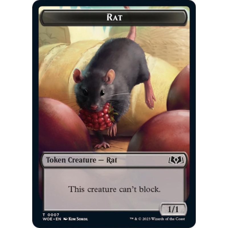 Wilds of Eldraine – Rat Token | Wilds of Eldraine