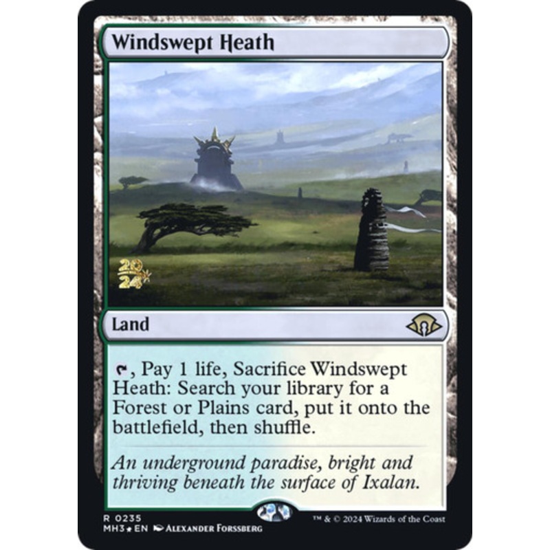 Windswept Heath (Prerelease Foil) | Modern Horizons 3