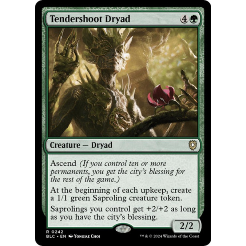 Tendershoot Dryad | Bloomburrow Commander