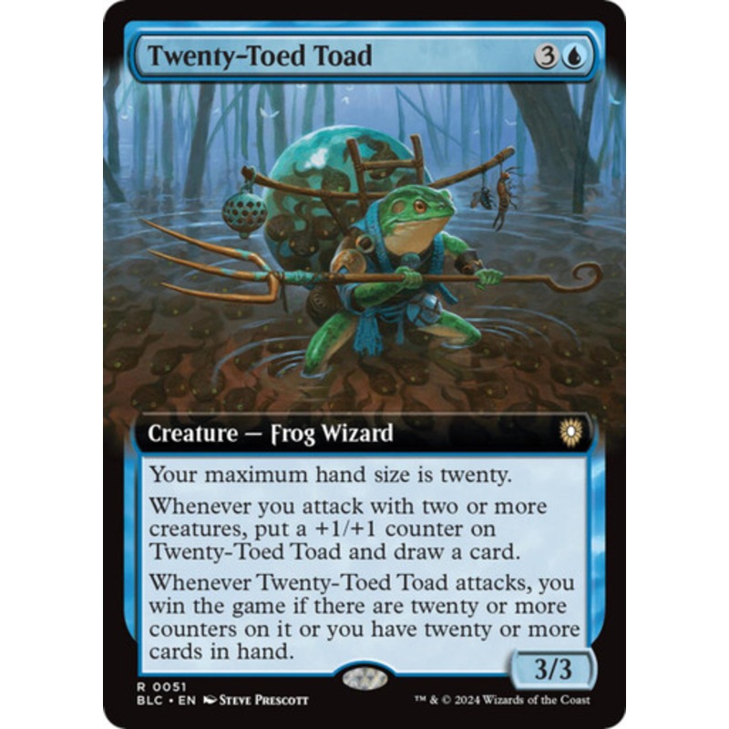 Twenty-Toed Toad (Extended Art)