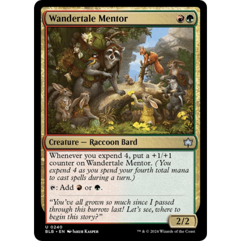 Wandertale Mentor | Bloomburrow
