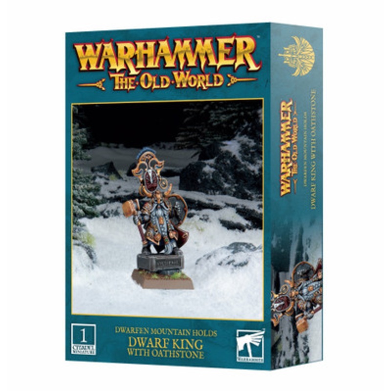 Warhammer: The Old World – Dwarfen Mountain Holds: Dwarf King with Oathstone