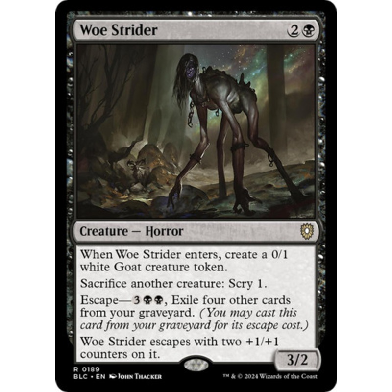 Woe Strider | Bloomburrow Commander