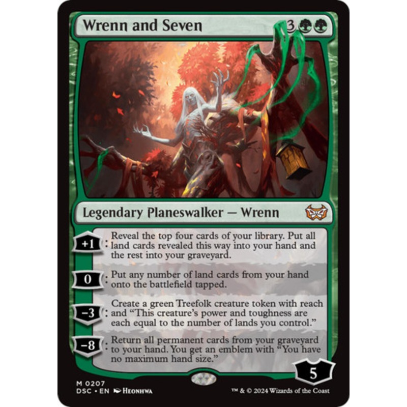 Wrenn and Seven | Duskmourn: House of Horror Commander