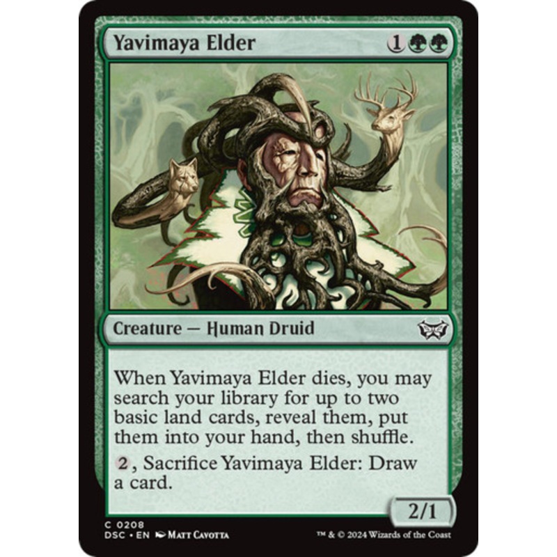 Yavimaya Elder | Duskmourn: House of Horror Commander