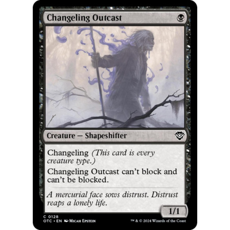 Changeling Outcast | Outlaws of Thunder Junction Commander