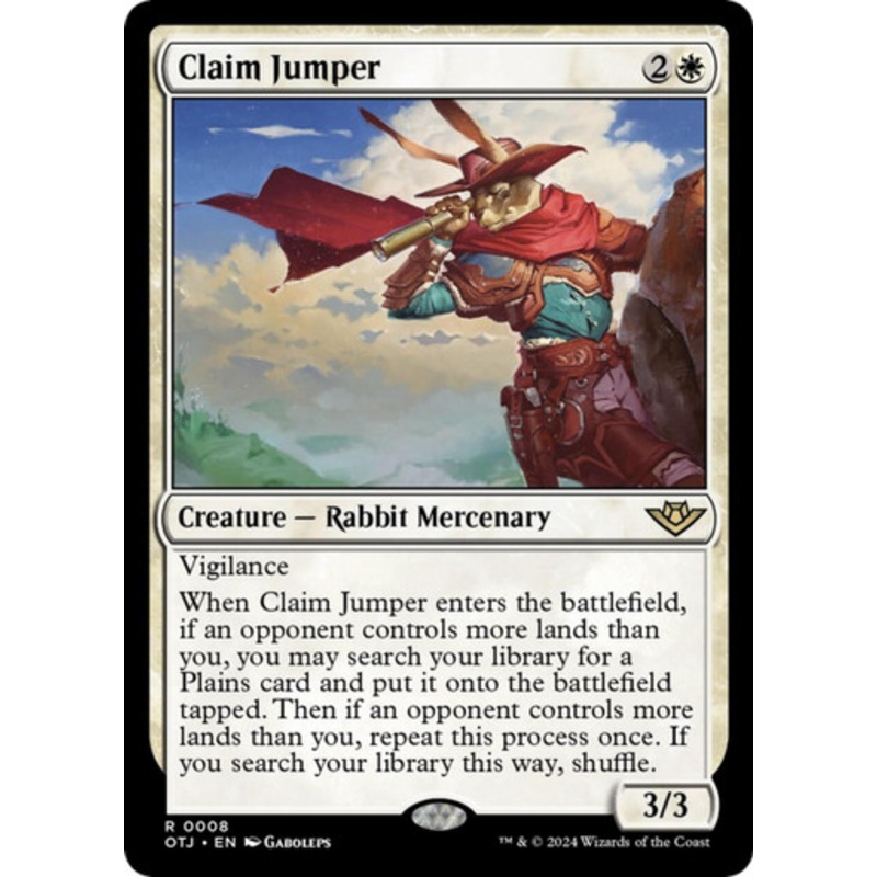 Claim Jumper | Outlaws of Thunder Junction