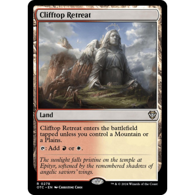 Clifftop Retreat | Outlaws of Thunder Junction Commander