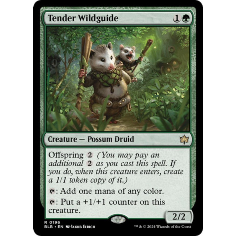 Tender Wildguide | Bloomburrow