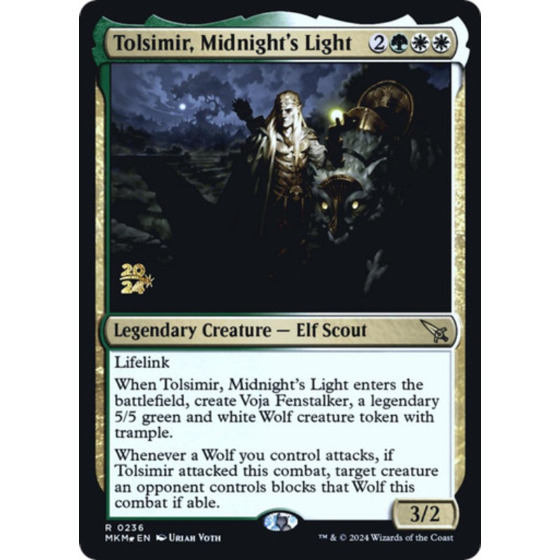 Tolsimir, Midnight’s Light (Prerelease Foil) | Murders at Karlov Manor