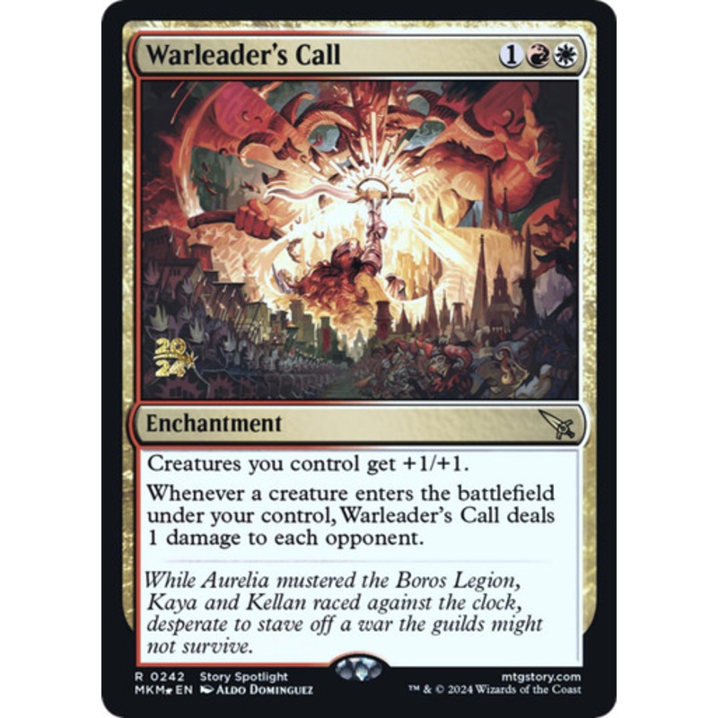 Warleader’s Call (Prerelease Foil) | Murders at Karlov Manor