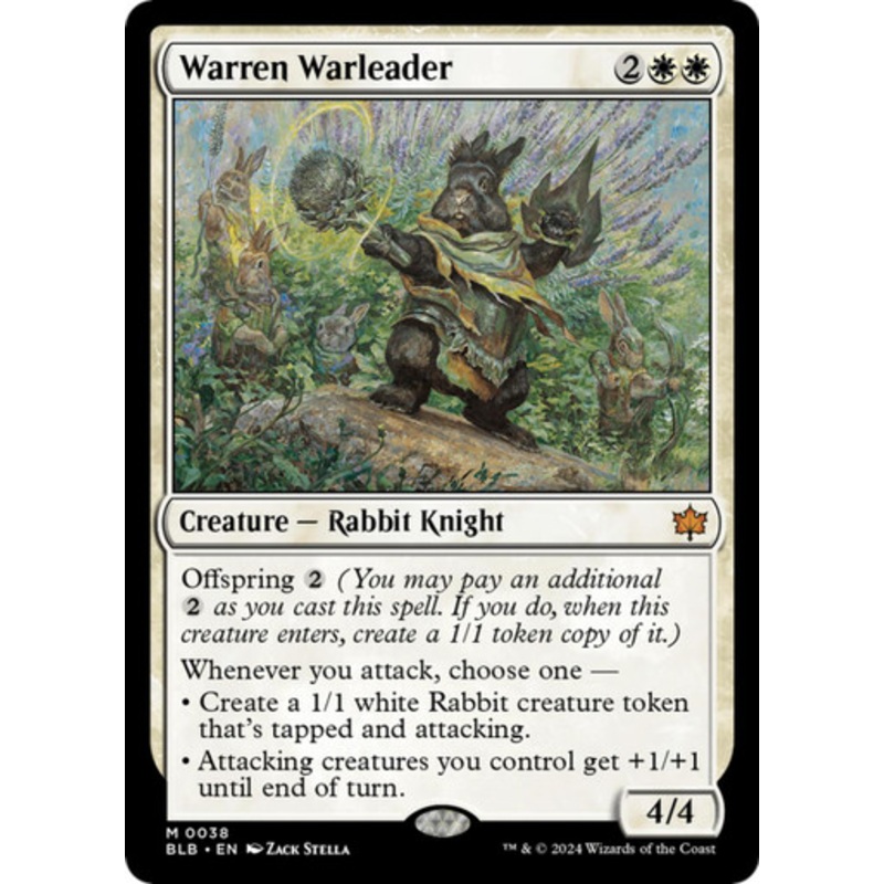 Warren Warleader | Bloomburrow