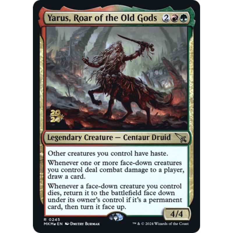 Yarus, Roar of the Old Gods (Prerelease Foil) | Murders at Karlov Manor