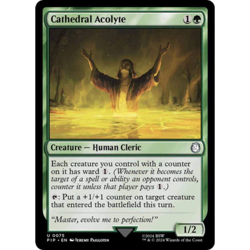 Cathedral Acolyte | Universes Beyond: Fallout
