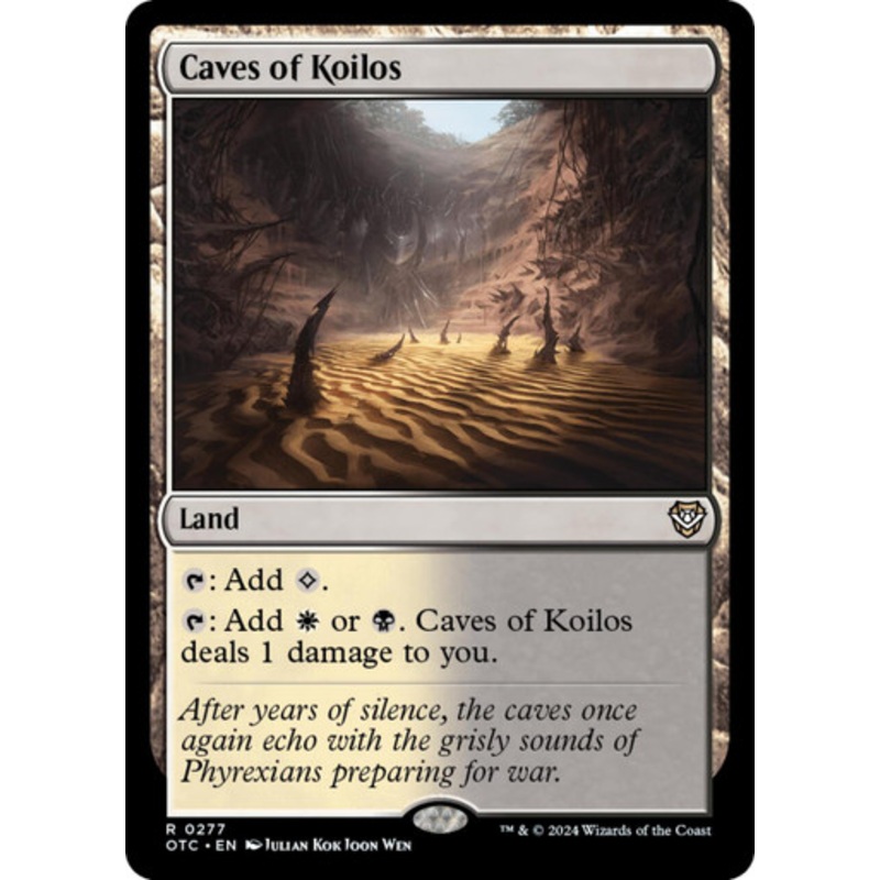 Caves of Koilos | Outlaws of Thunder Junction Commander