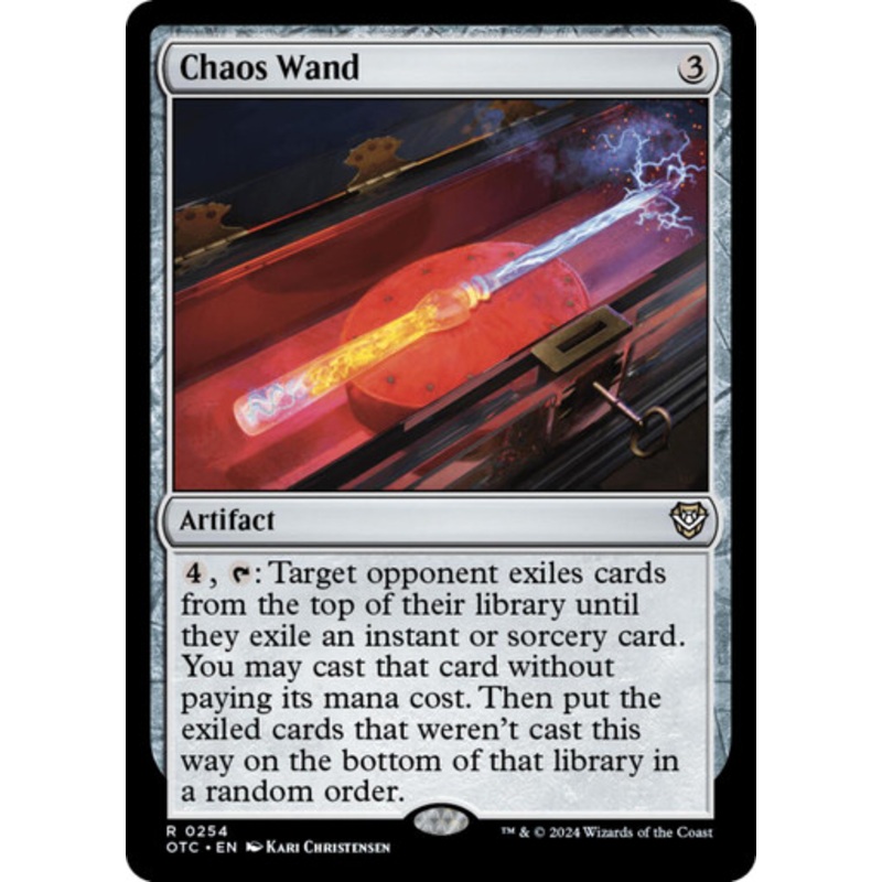Chaos Wand | Outlaws of Thunder Junction Commander