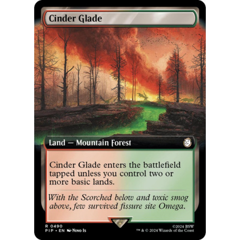 Cinder Glade (Extended Art) | Universes Beyond: Fallout