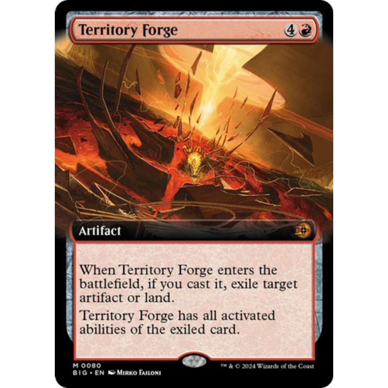 Territory Forge (Extended Art) (Foil) | The Big Score