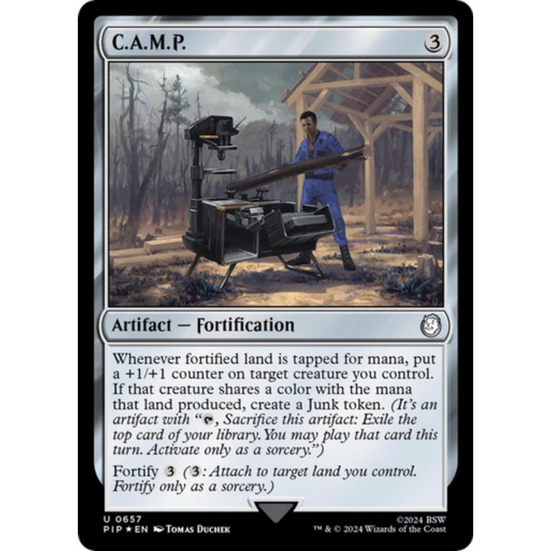 C.A.M.P. (Surge Foil) | Universes Beyond: Fallout