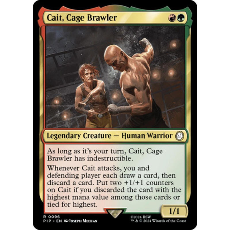 Cait, Cage Brawler | Universes Beyond: Fallout