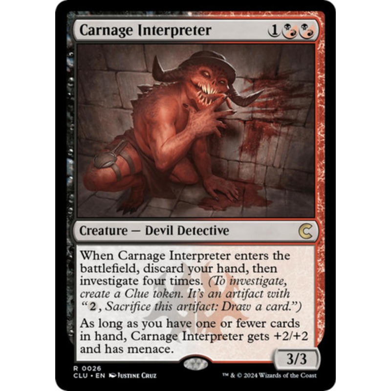 Carnage Interpreter | Ravnica: Clue Edition