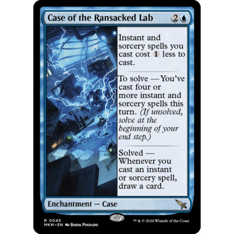 Case of the Ransacked Lab (foil) | Murders at Karlov Manor