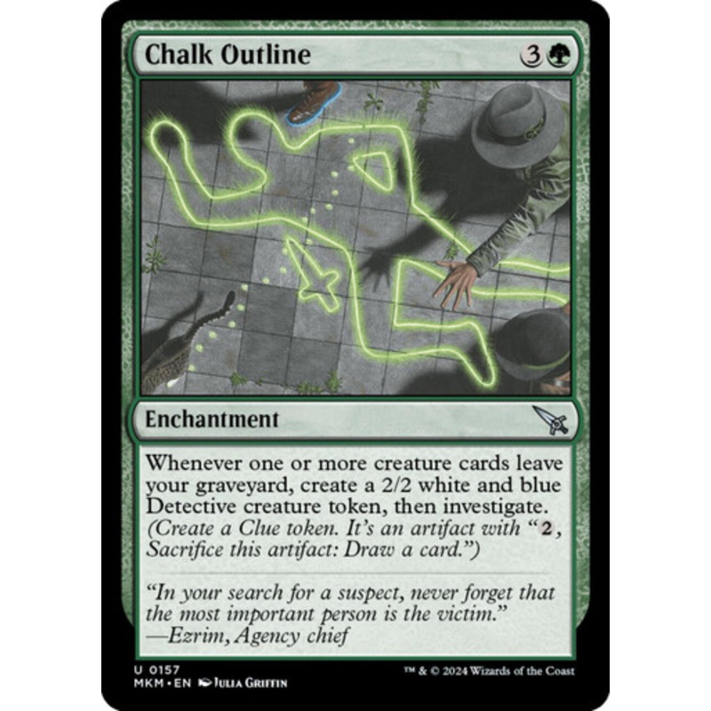 Chalk Outline | Murders at Karlov Manor