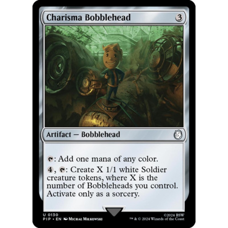 Charisma Bobblehead (Foil) | Universes Beyond: Fallout