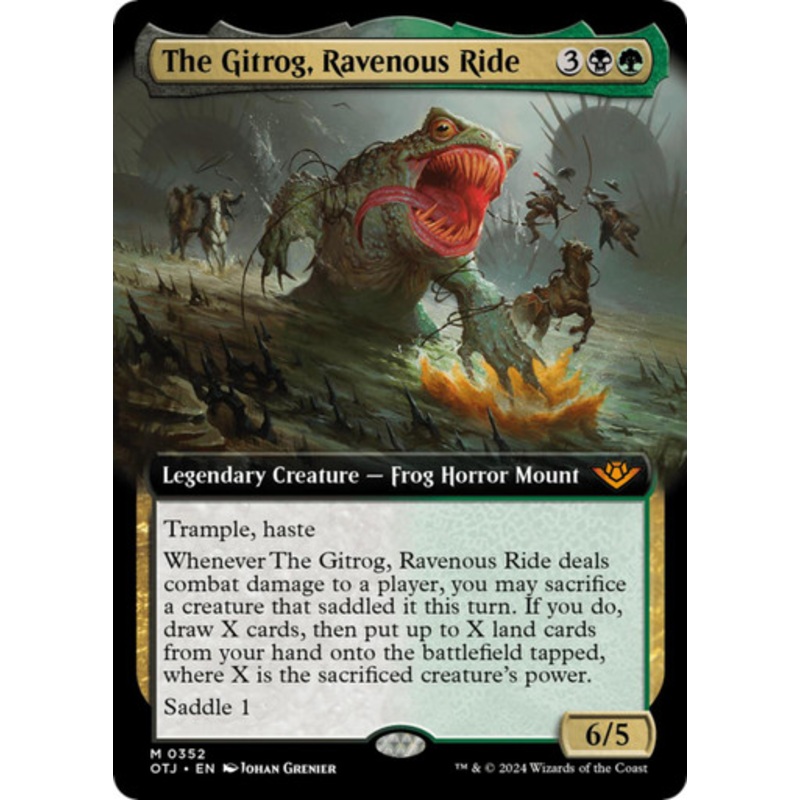 The Gitrog, Ravenous Ride (Extended Art) | Outlaws of Thunder Junction