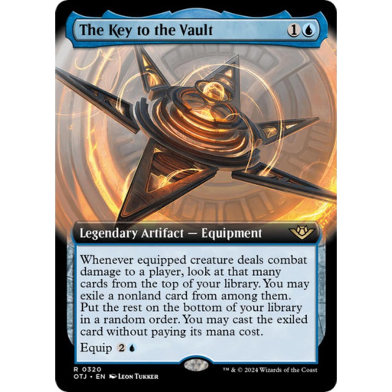 The Key to the Vault (Extended Art) | Outlaws of Thunder Junction