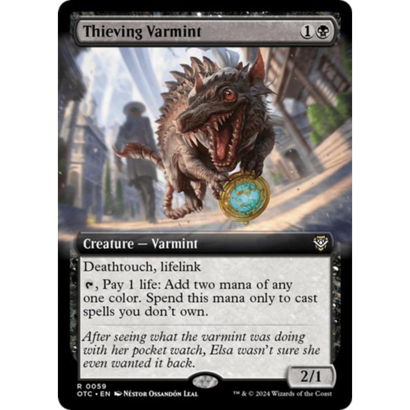 Thieving Varmint (Extended Art) | Outlaws of Thunder Junction Commander
