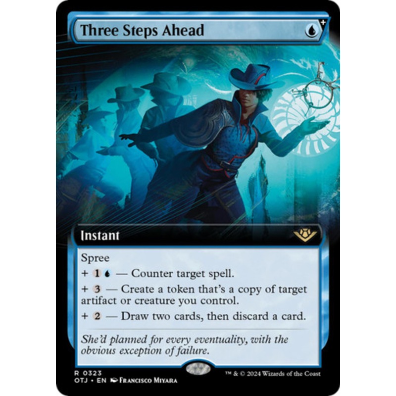 Three Steps Ahead (Extended Art) | Outlaws of Thunder Junction