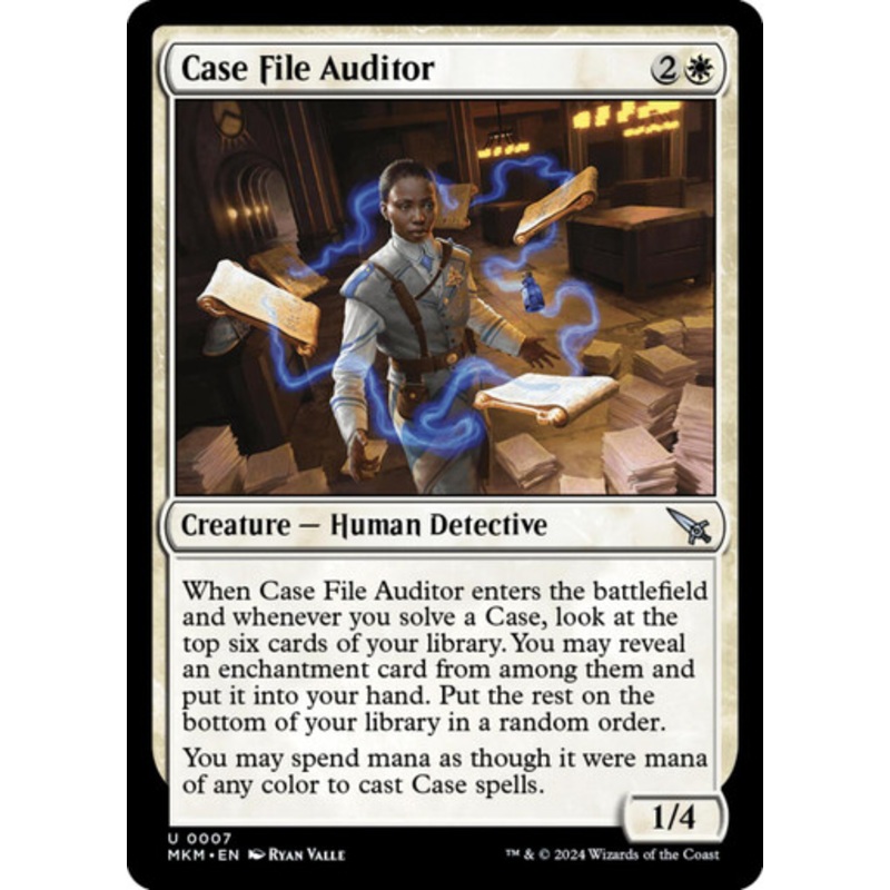 Case File Auditor (foil) | Murders at Karlov Manor