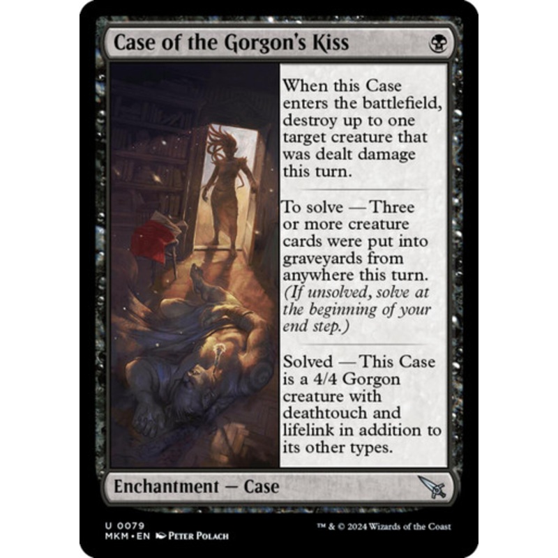 Case of the Gorgon’s Kiss