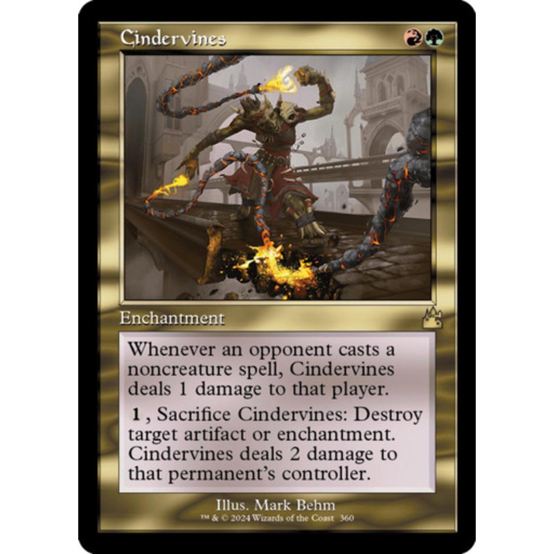 Cindervines (Retro Frame) (Foil)