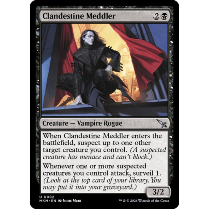 Clandestine Meddler (foil) | Murders at Karlov Manor