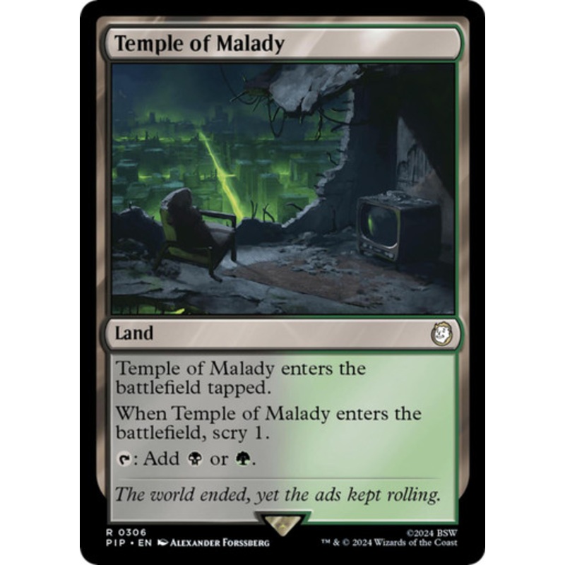 Temple of Malady | Universes Beyond: Fallout