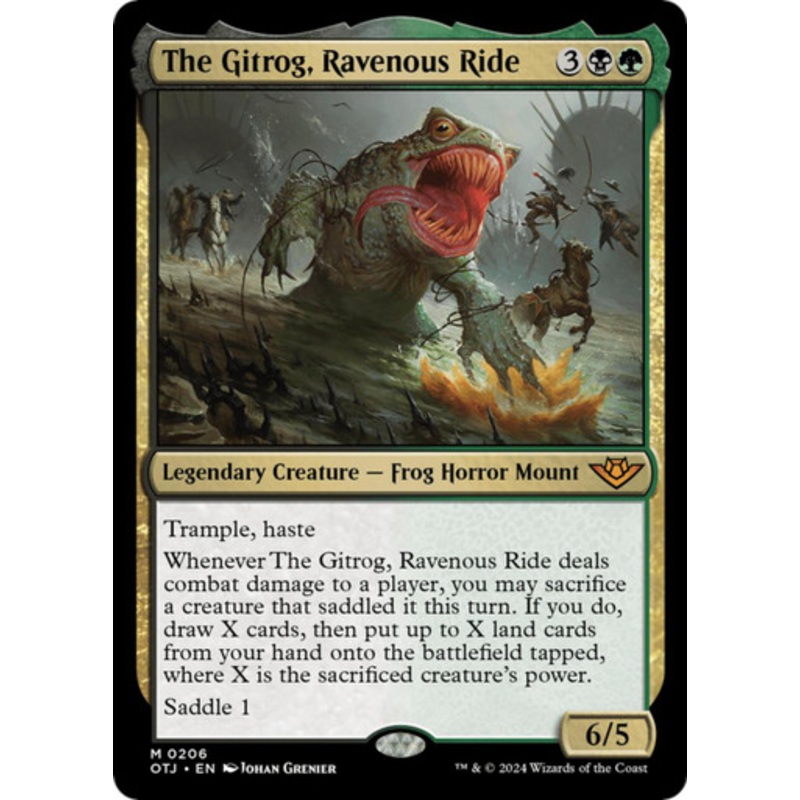 The Gitrog, Ravenous Ride (Foil) | Outlaws of Thunder Junction