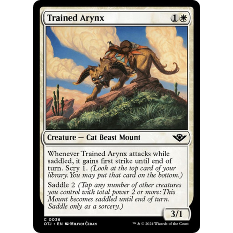 Trained Arynx | Outlaws of Thunder Junction