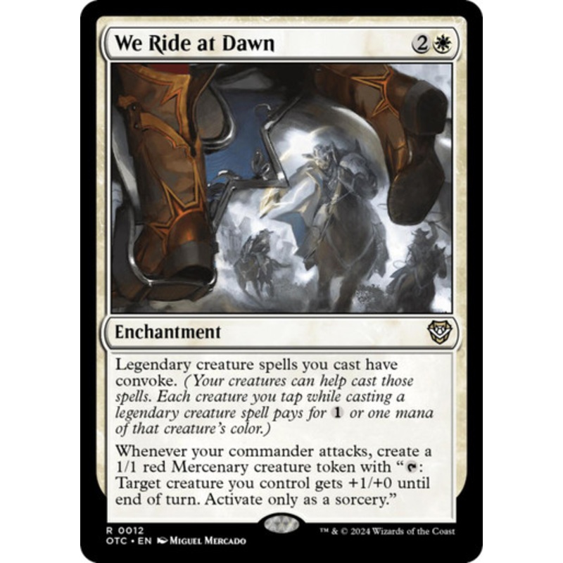 We Ride at Dawn | Outlaws of Thunder Junction Commander
