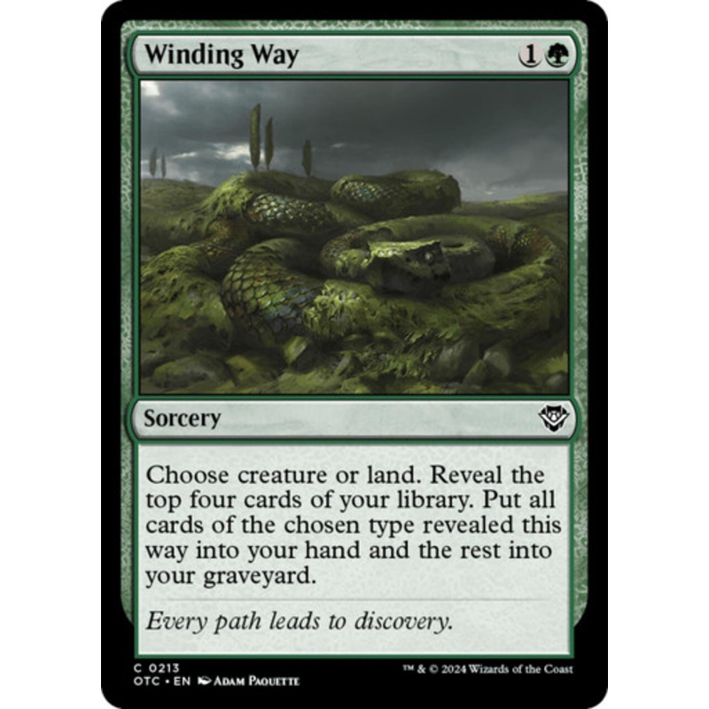 Winding Way | Outlaws of Thunder Junction Commander