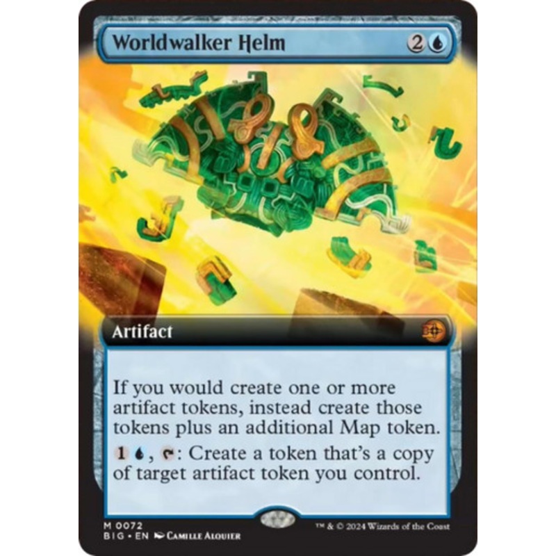 Worldwalker Helm (Extended Art) | The Big Score