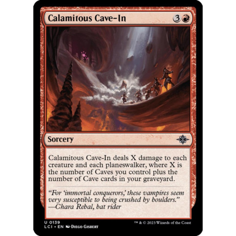 Calamitous Cave-In | Lost Caverns of Ixalan