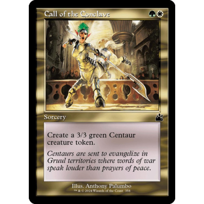 Call of the Conclave (Retro Frame)