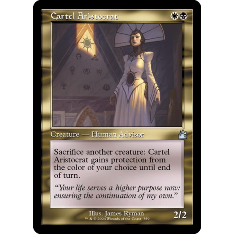Cartel Aristocrat (Retro Frame)