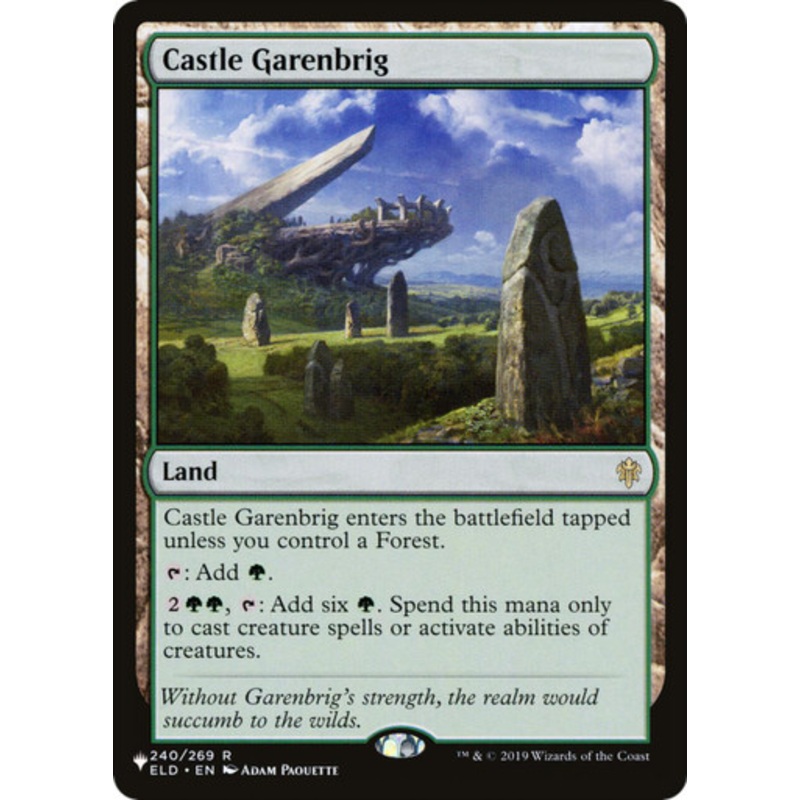 Castle Garenbrig (The List Reprint) | Throne of Eldraine