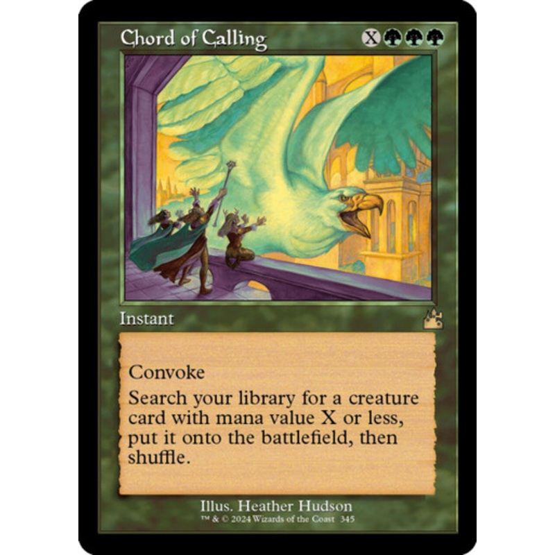 Chord of Calling (Retro Frame) (Foil) | Ravnica Remastered