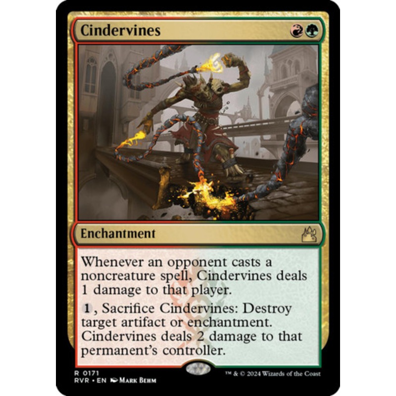 Cindervines (Foil) | Ravnica Remastered