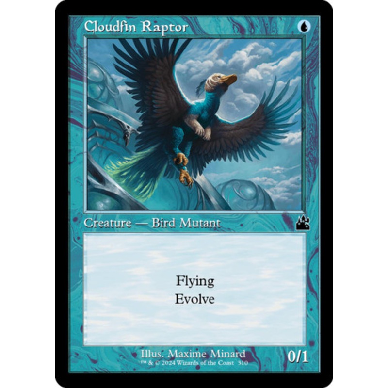 Cloudfin Raptor (Retro Frame) (Foil)