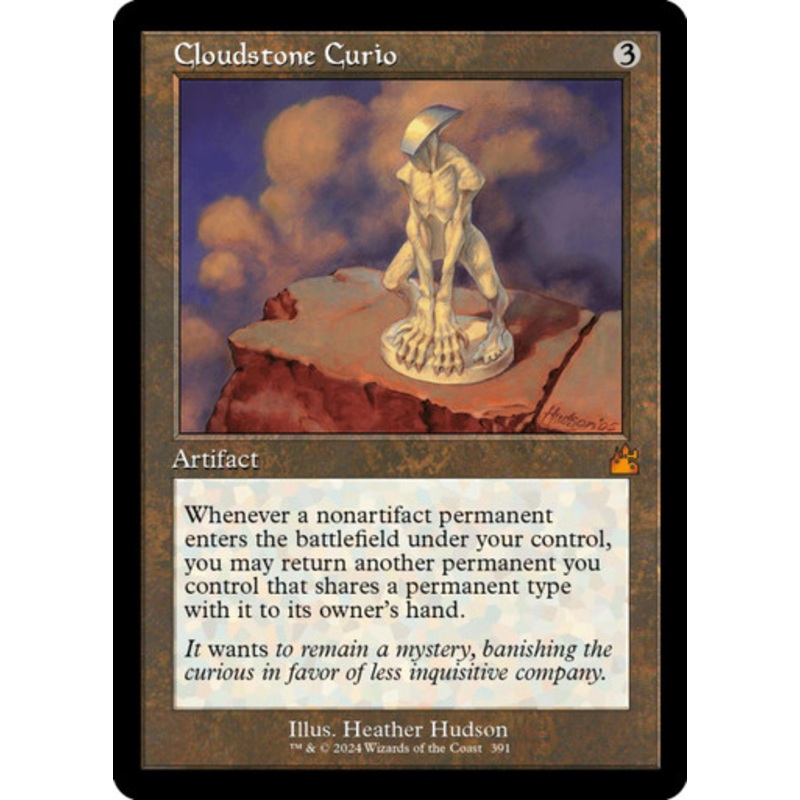 Cloudstone Curio (Retro Frame) (Foil)